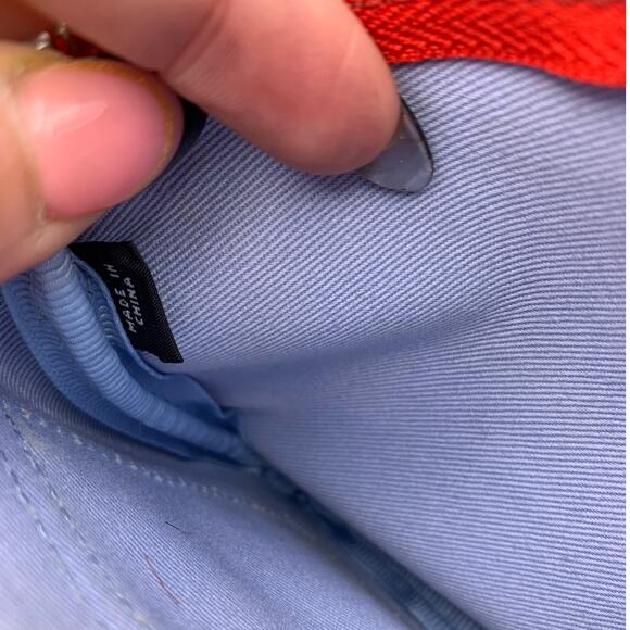 Vintage COACH y2k Red 2 Toned Wristlet - Picture 11 of 14